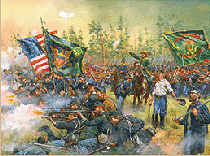 Don Troiani civil war print - Brothers of Ireland